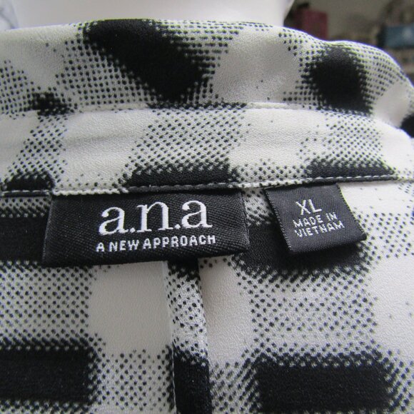 A.N.A. High Low Button Down Shirt - Picture 10 of 12